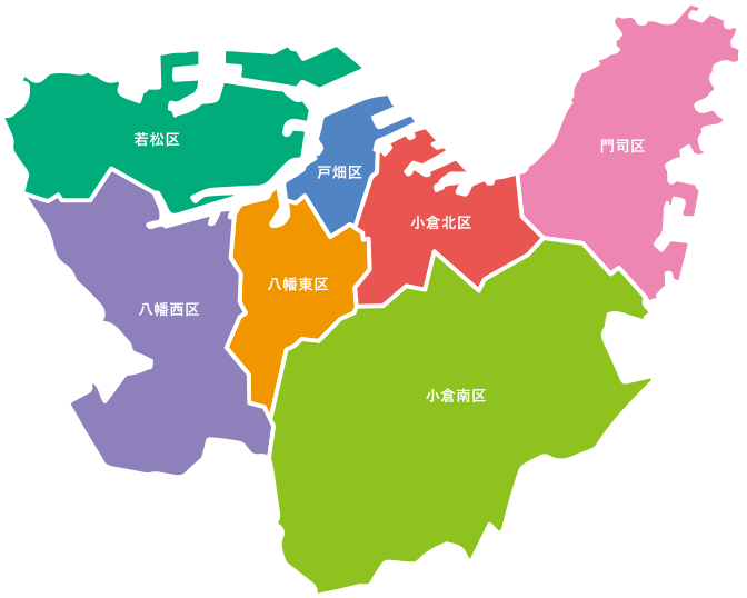 北九州市行政区